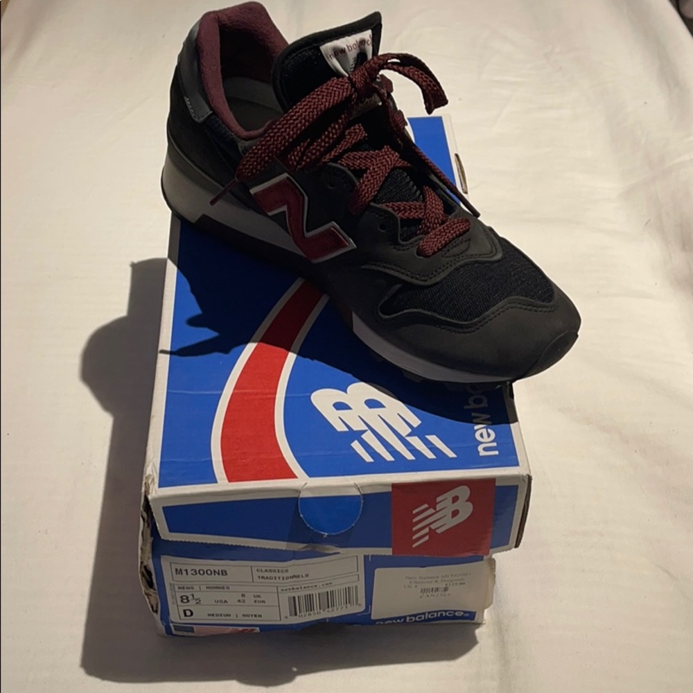 New Grey and Burgundy New Balance